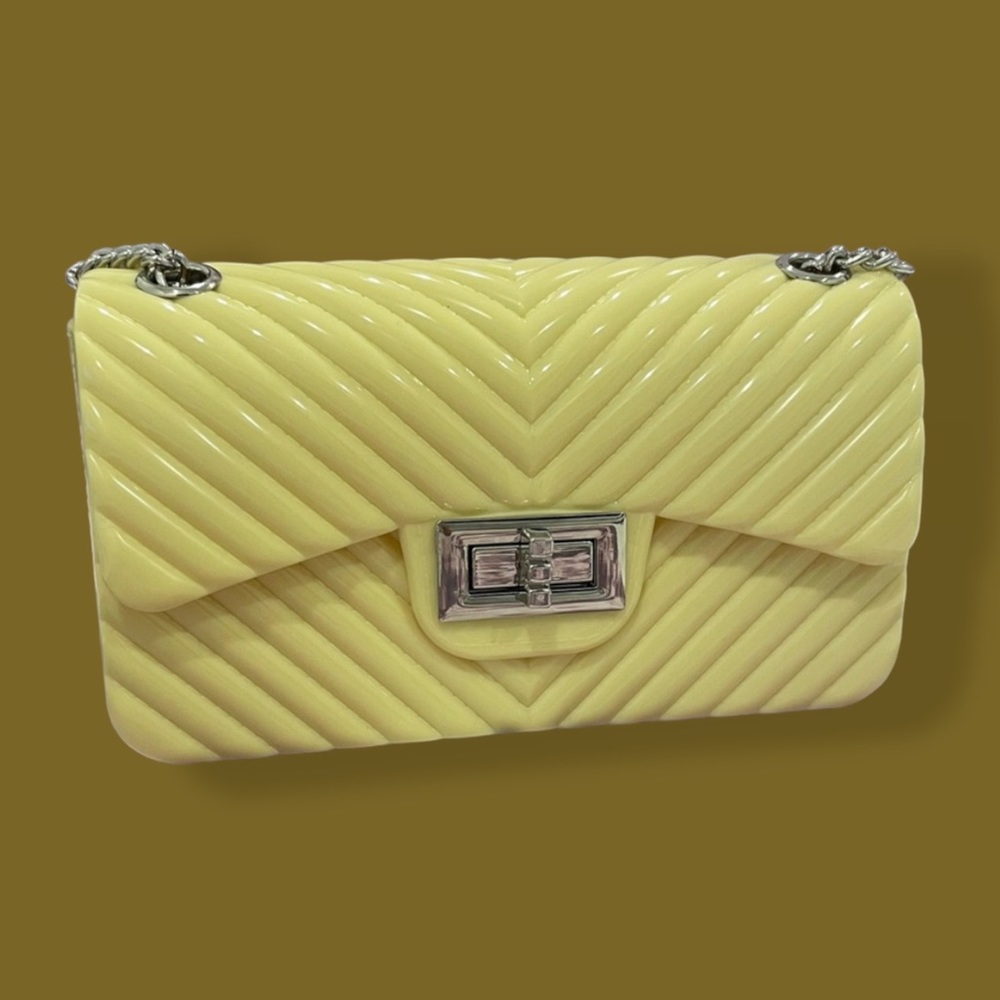 Classic Mini Flap Jelly Crossbody Bag.